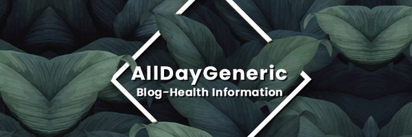 Alldaygeneric Health Blogs Profile Banner