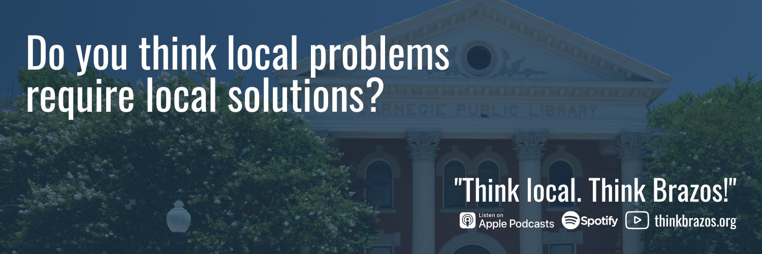 Think Brazos 🎙🎥 banner