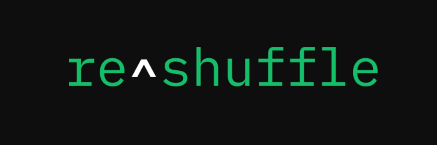 Reshuffle banner