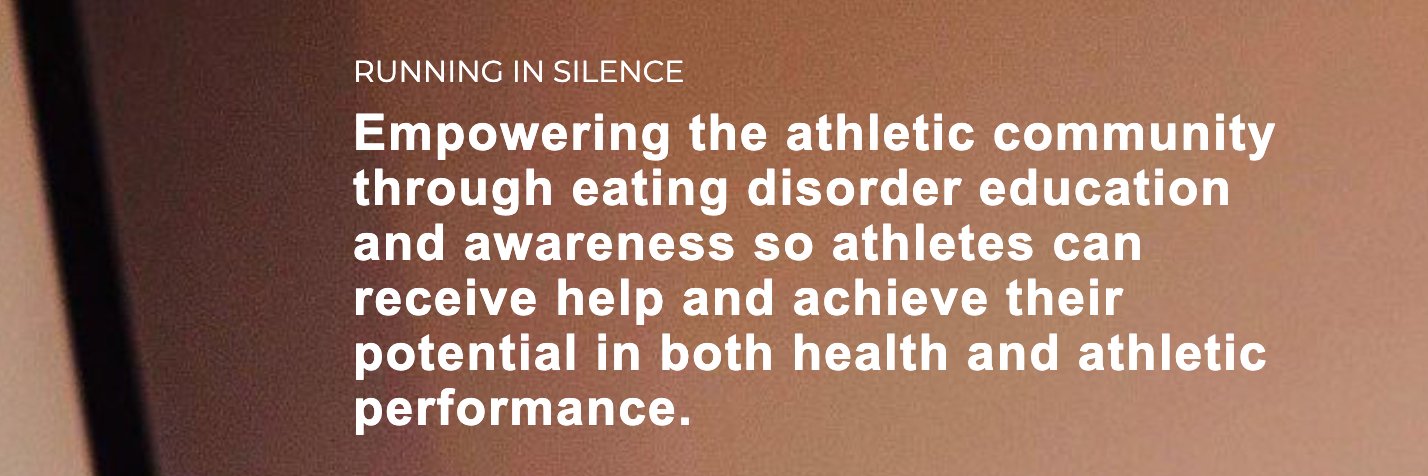 Running in Silence banner