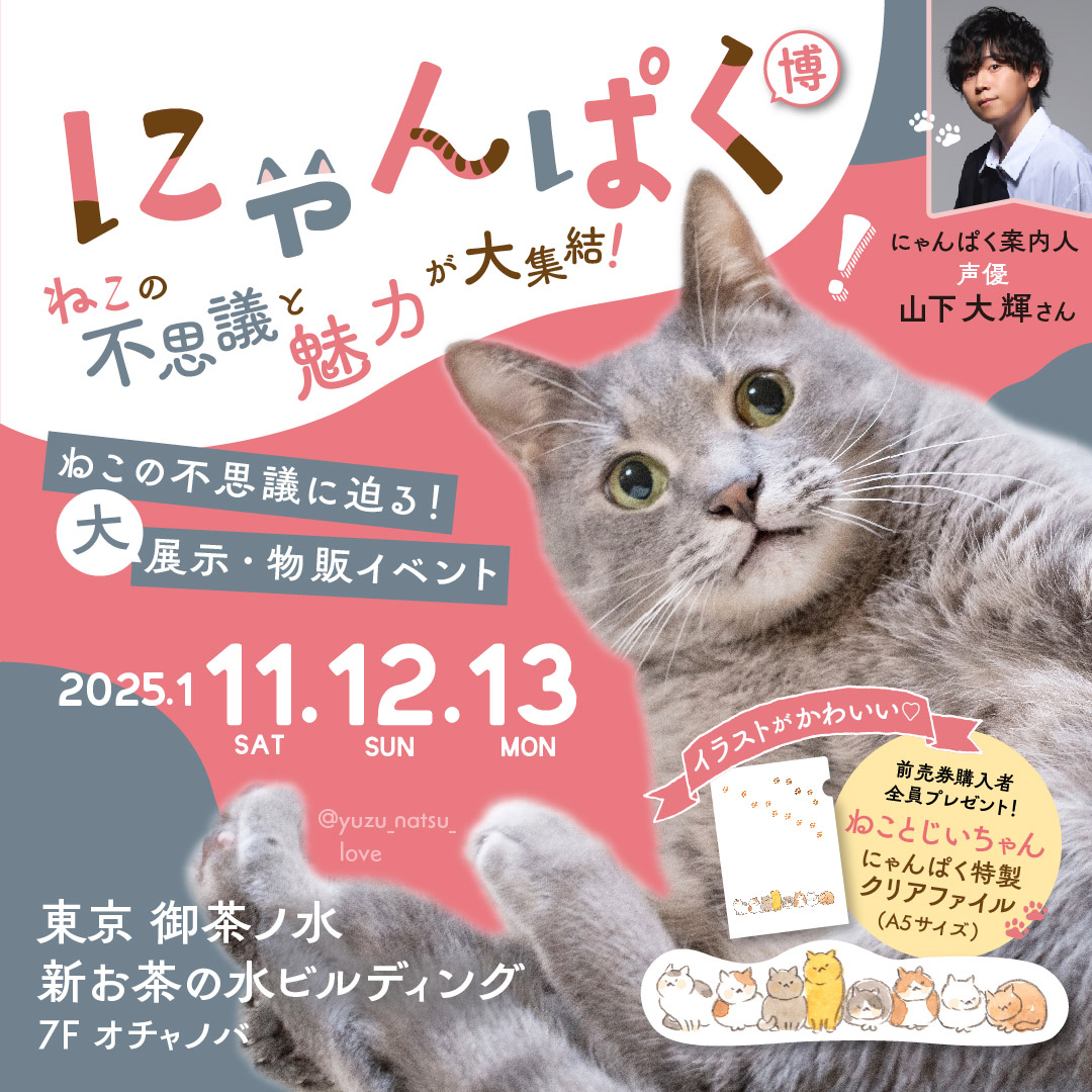 ねこ検定presents にゃんぱく2025's banner