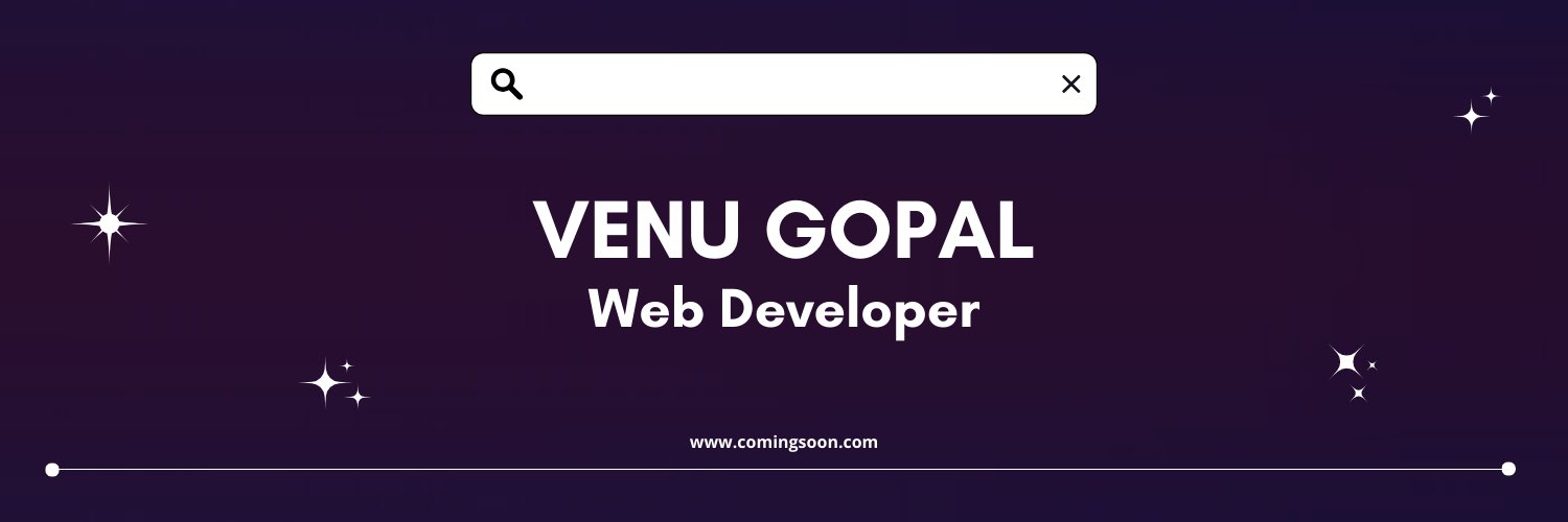 K_VENUGOPAL_'s profile banner image