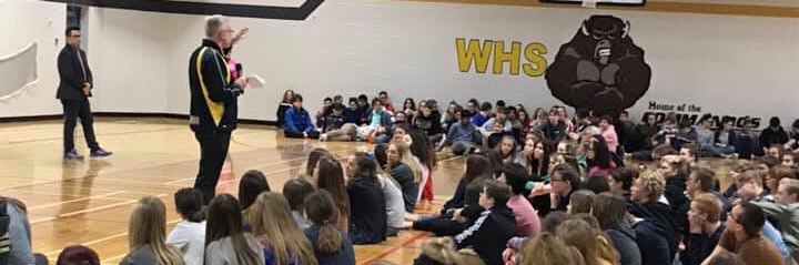 Wainwright High School banner