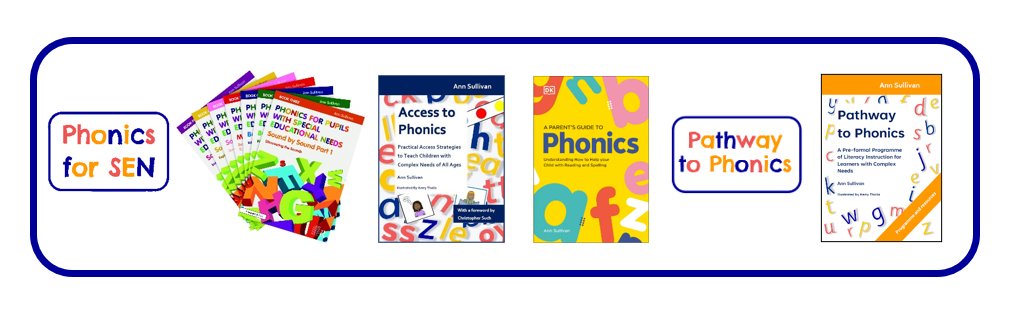 Ann Sullivan Phonics for SEN & Pathway to Phonics's banner