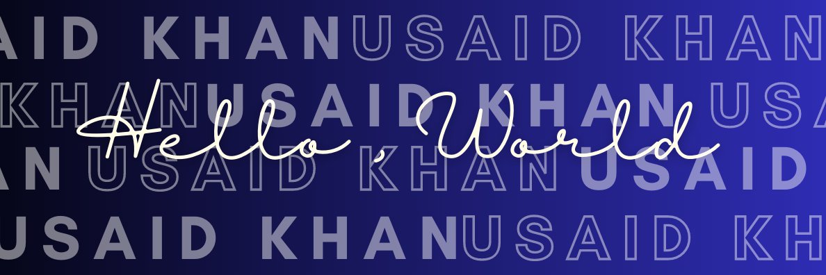 UsaidK26's profile banner image