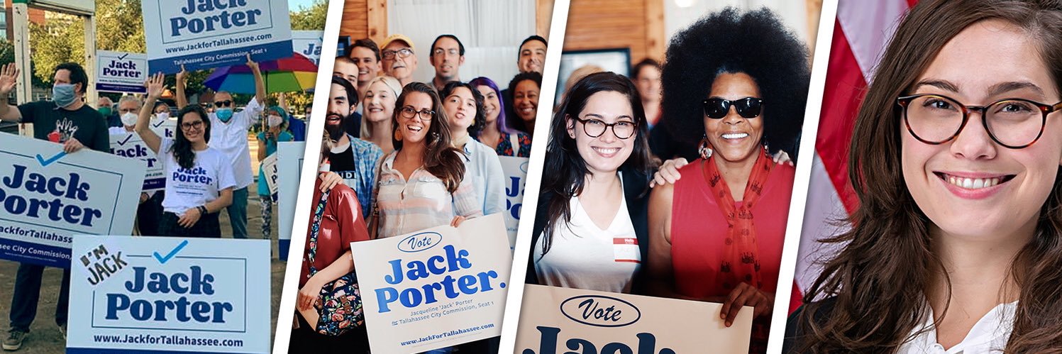 Jack Porter for Tallahassee banner