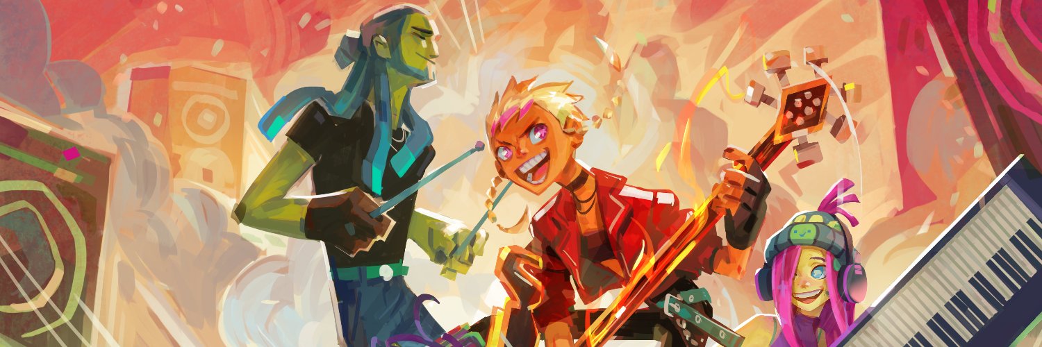 No Straight Roads - Wishlist NSR2 on Steam! 🎸 banner