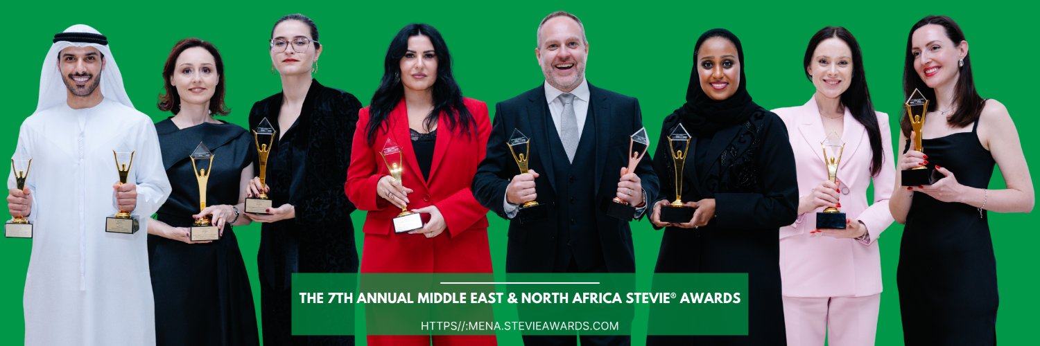 Middle East & North Africa Stevie Awards banner