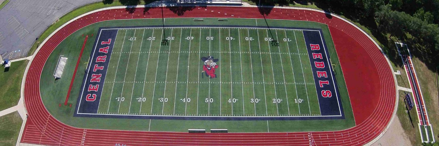 Central Rebel Football banner