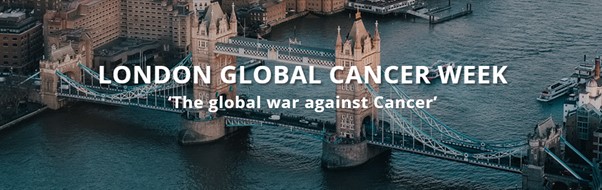 London Global Cancer Week banner