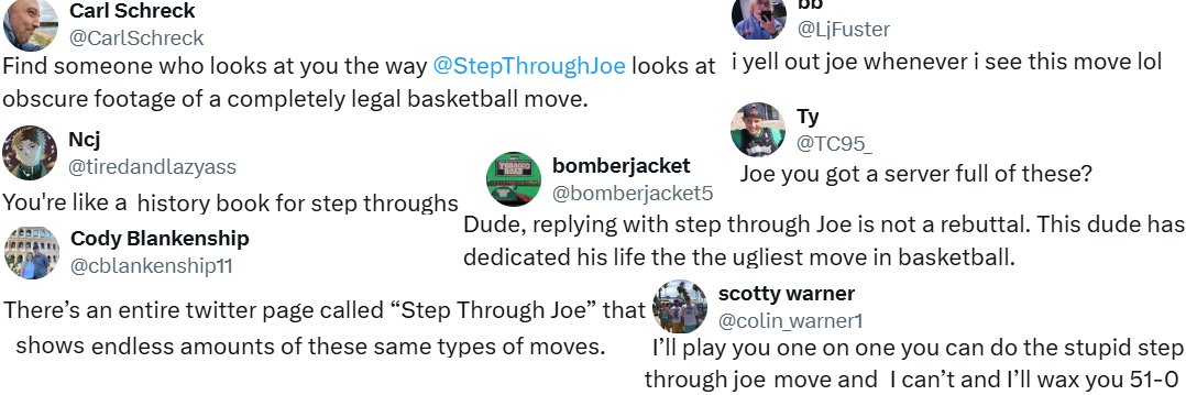 Step Through Joe's banner