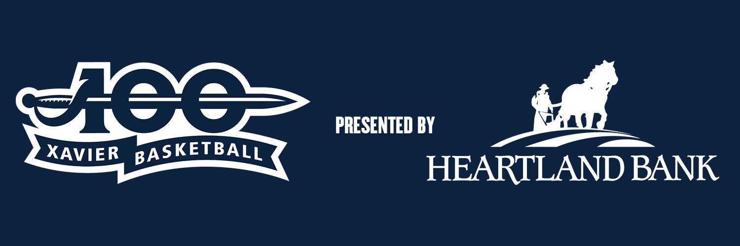 Xavier Men's Basketball 100 banner