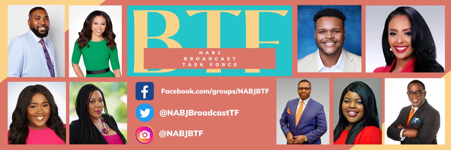 NABJ Broadcast Task Force's banner