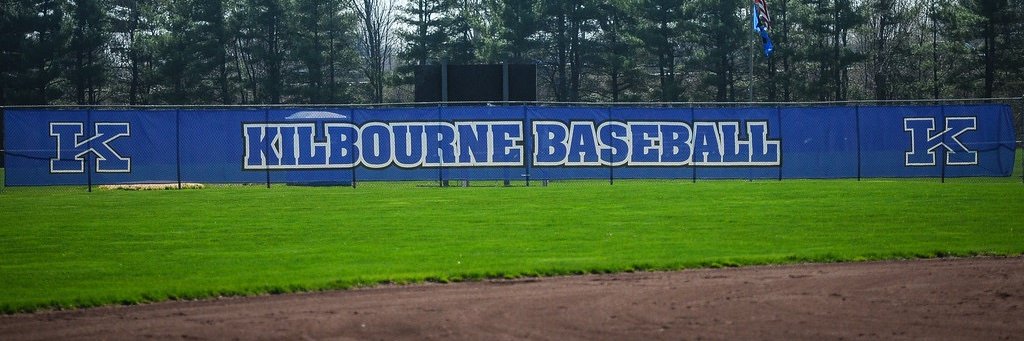 Kilbourne Baseball Press Box banner