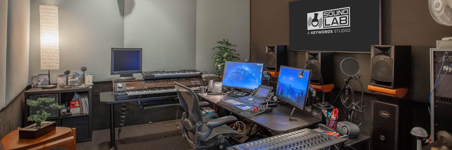 Sound Lab a Keywords Studio banner