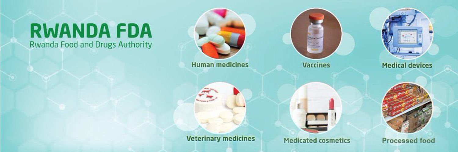 Rwanda Food and Drugs Authority's banner