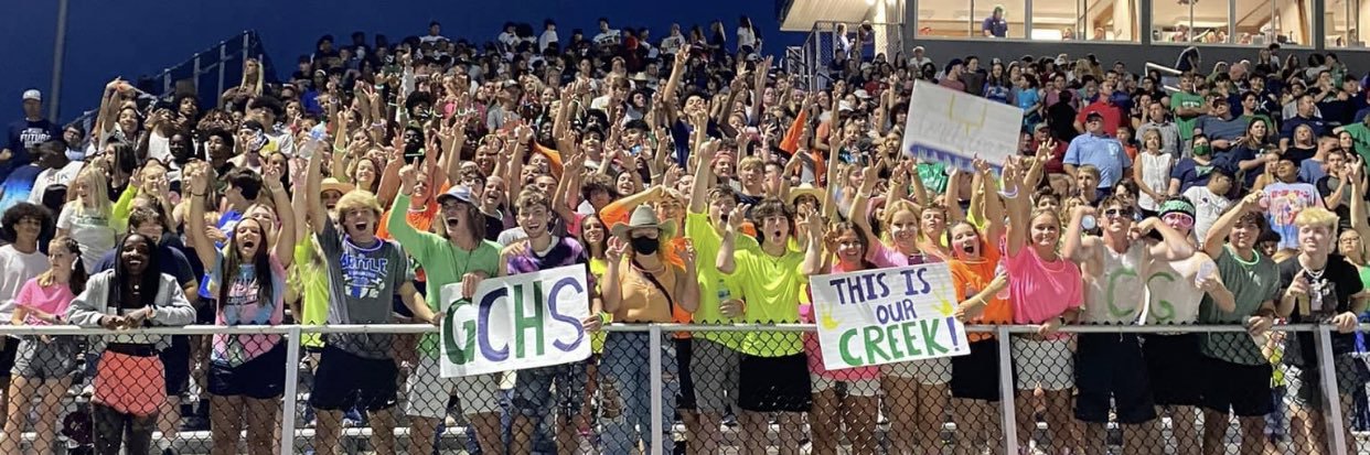 GCHS Student Section banner