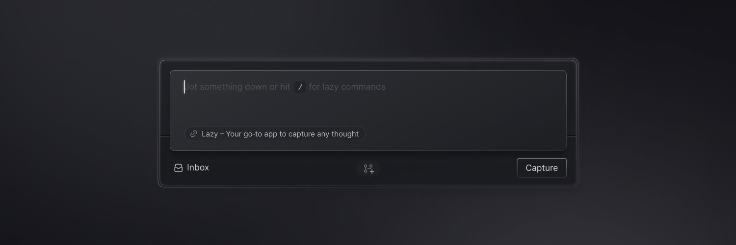 Lazy banner