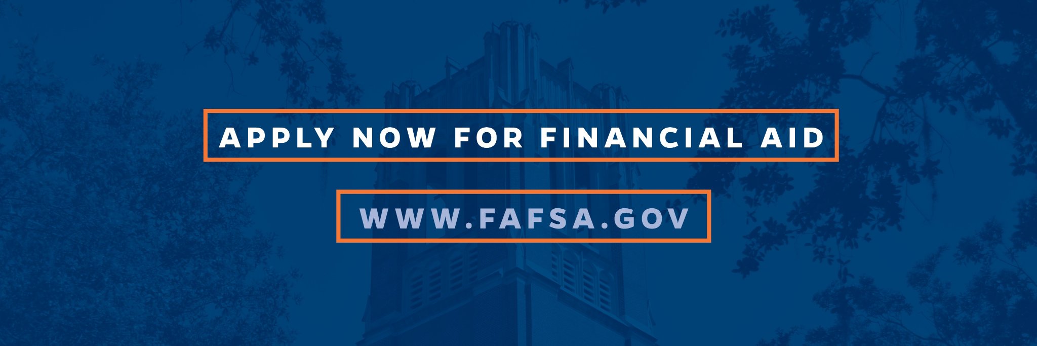 UF Student Financial Aid and Scholarships banner