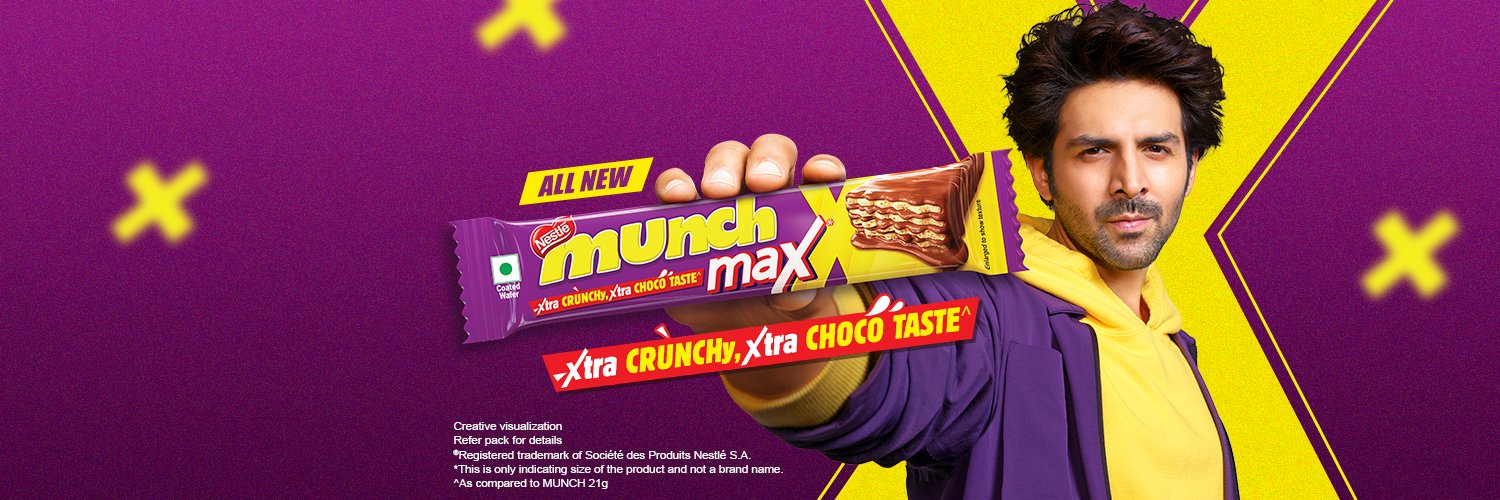 Nestlé MUNCH banner