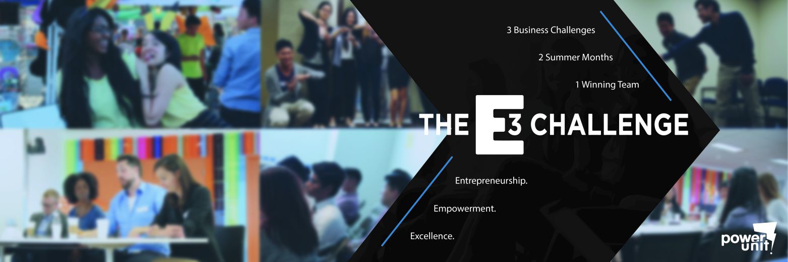 The E3 Challenge banner