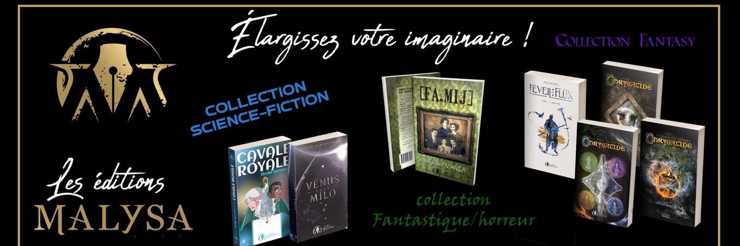 Les éditions MALYSA banner