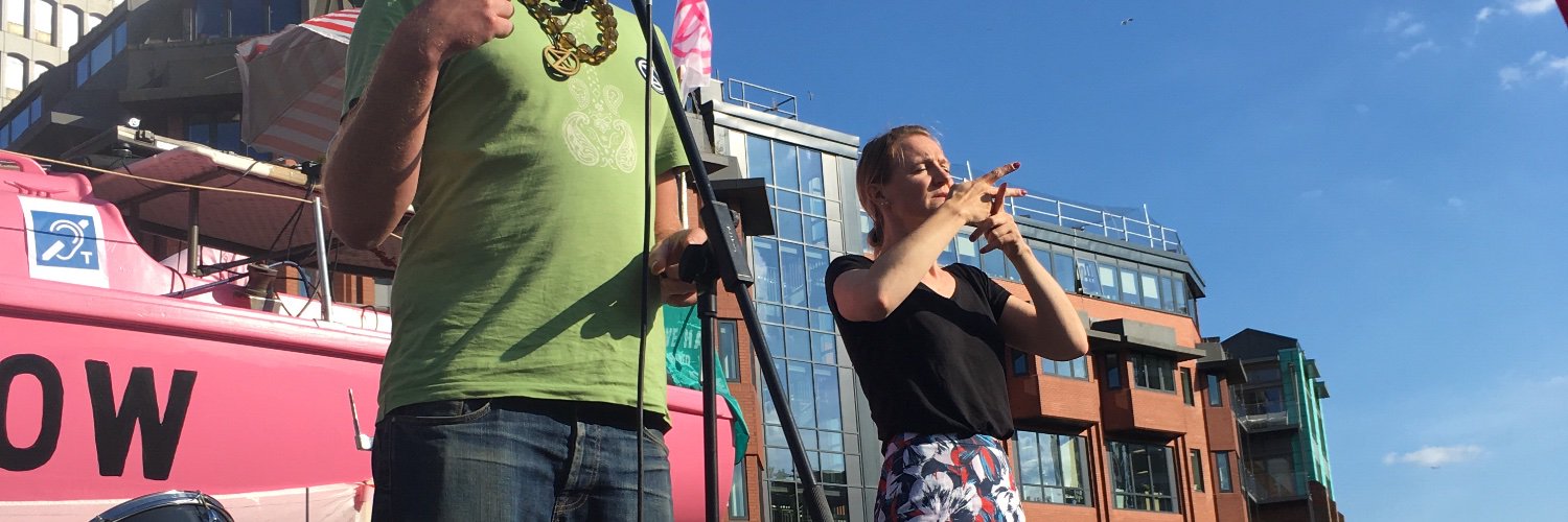 Extinction Rebellion BSL banner