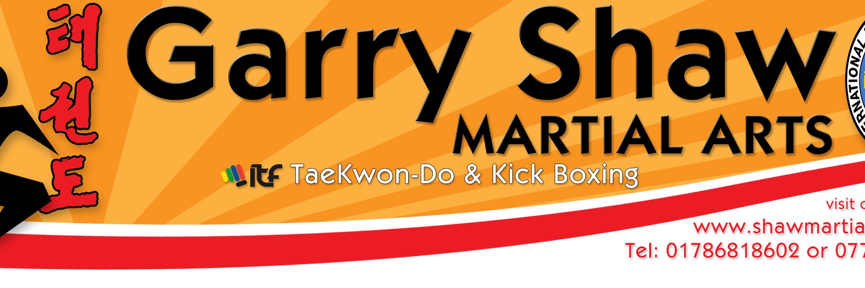 Garry Shaw Martial Arts - GSMA banner