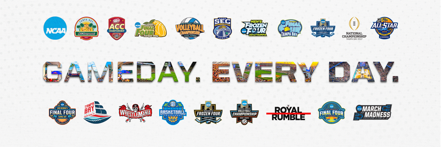 Tampa Bay Sports Commission's banner
