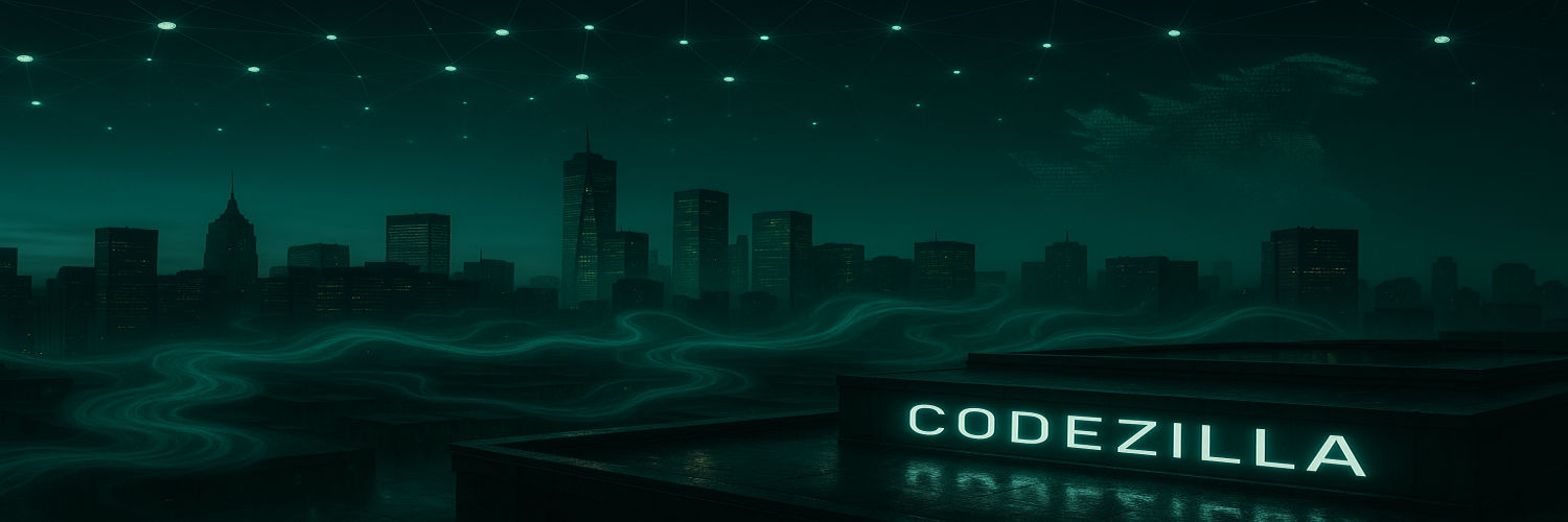 Codezilla's banner