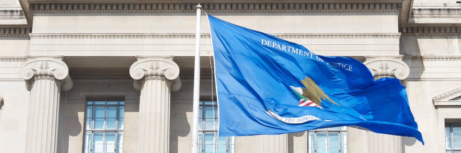 National Security Division, U.S. Dept of Justice's banner