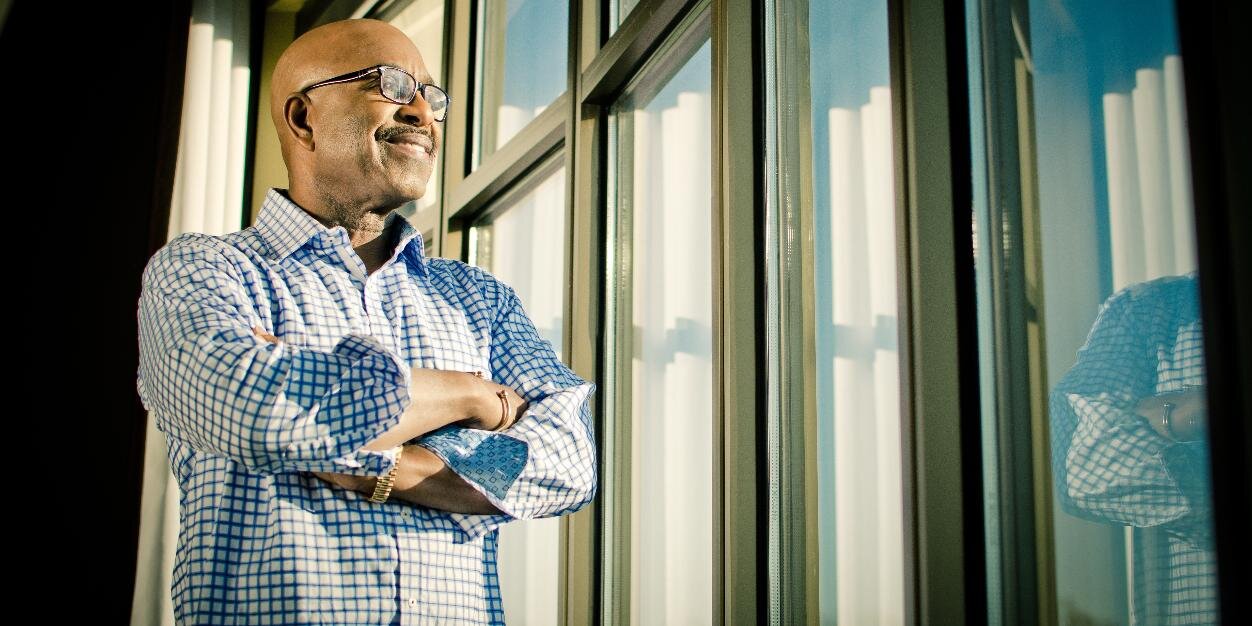 Bishop Walter Thomas banner