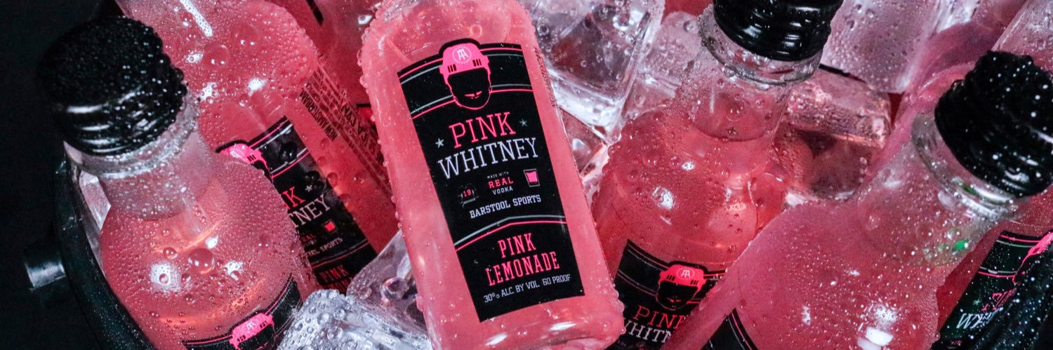 Pink Whitney's banner