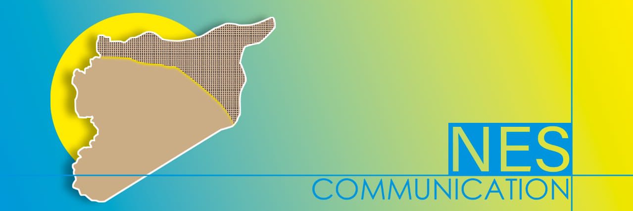 North and East Syria Communication's banner
