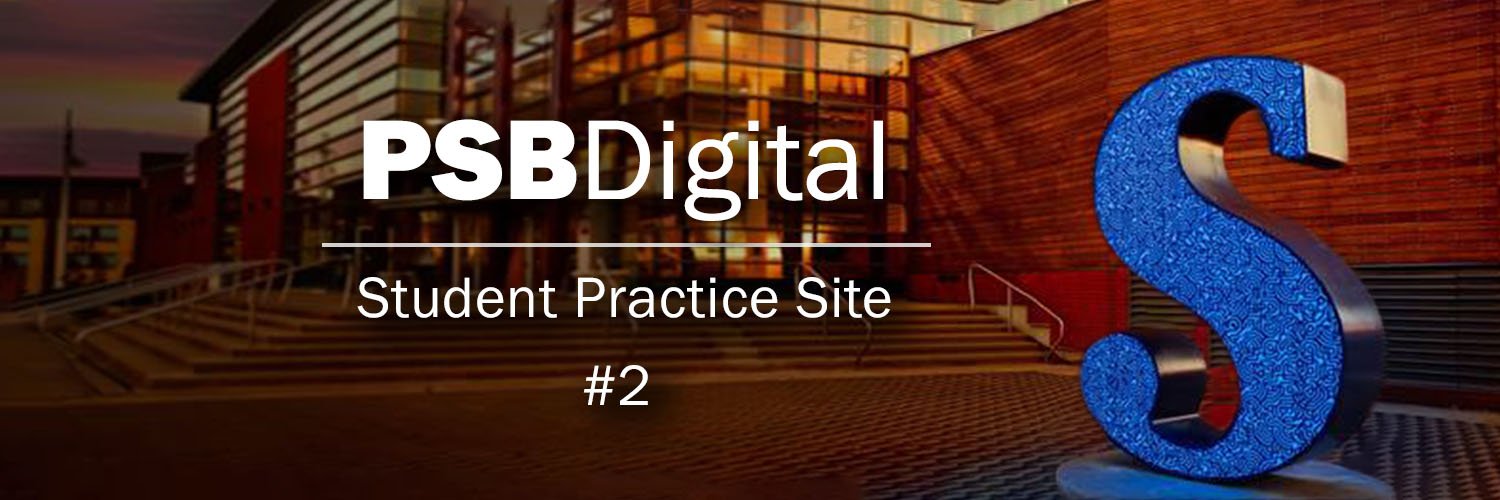 PSB2 Digital banner