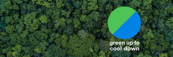 Green Up to Cool Down Profile Banner