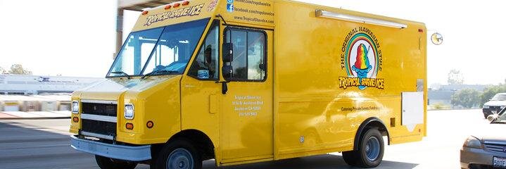 K Tropical Shave Ice banner