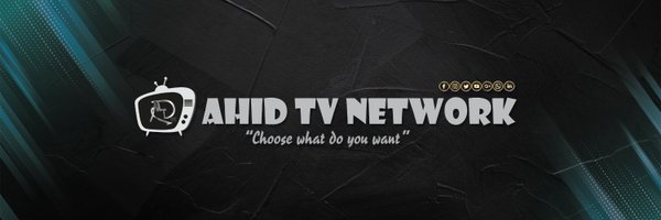 AhidTv Profile Banner