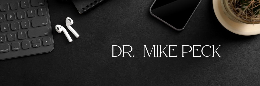 Mike Peck, Ed. D.🛡️ banner