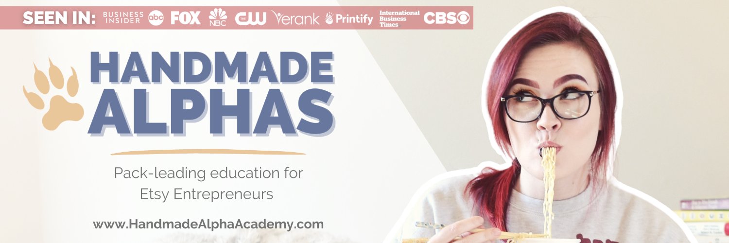 Starla Moore of the Handmade Alphas banner