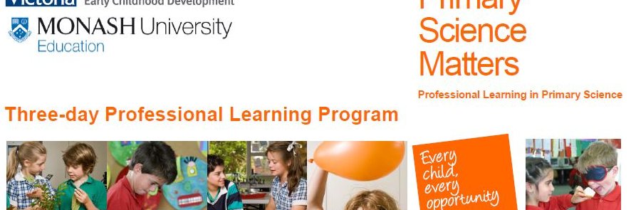 PrimaryScience banner