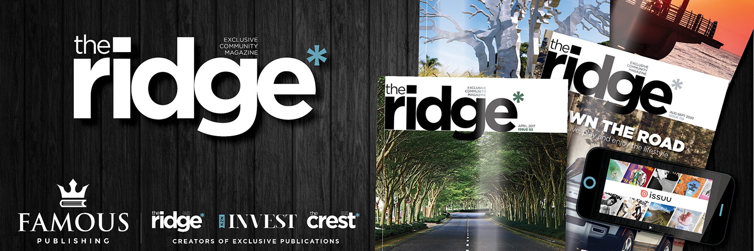 The Ridge Magazine banner