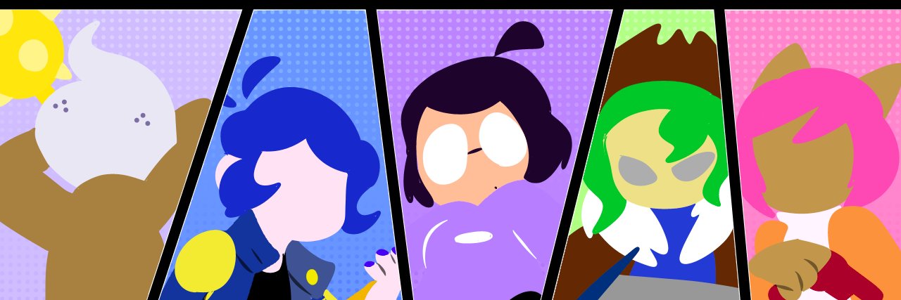 💜💙Delijz 💚🧡's banner