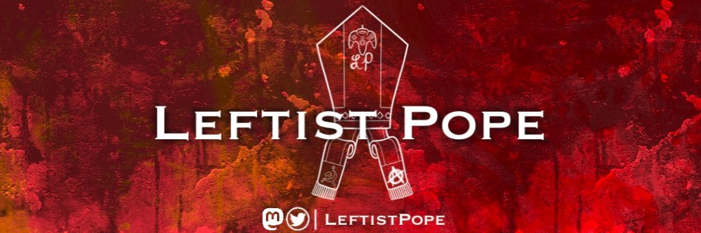 His Holiness the Commie banner