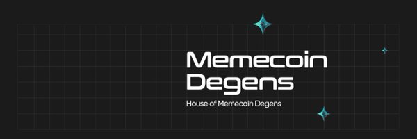 Memecoin Degens Profile Banner