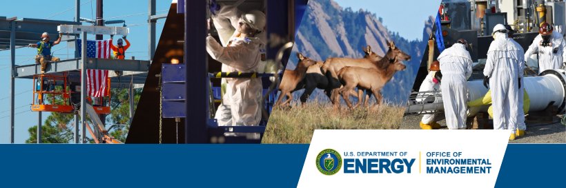 DOE Environmental Management's banner