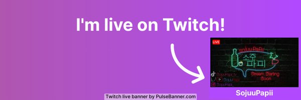 SojuuPapii Profile Banner