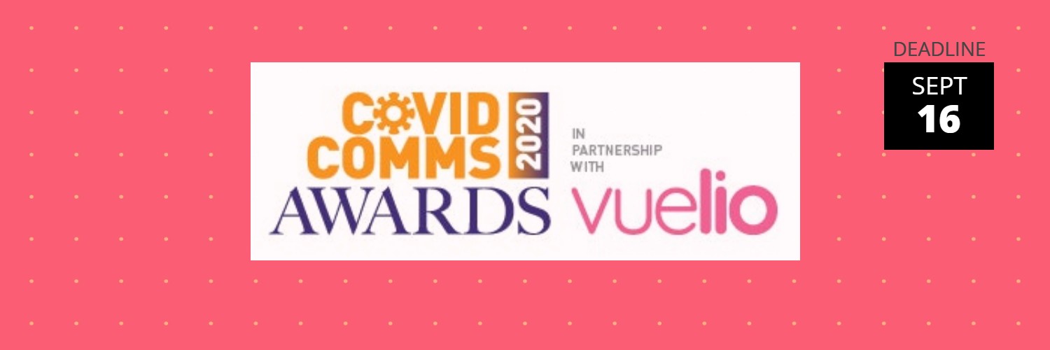 COVIDComms Awards 🦠🏆 banner