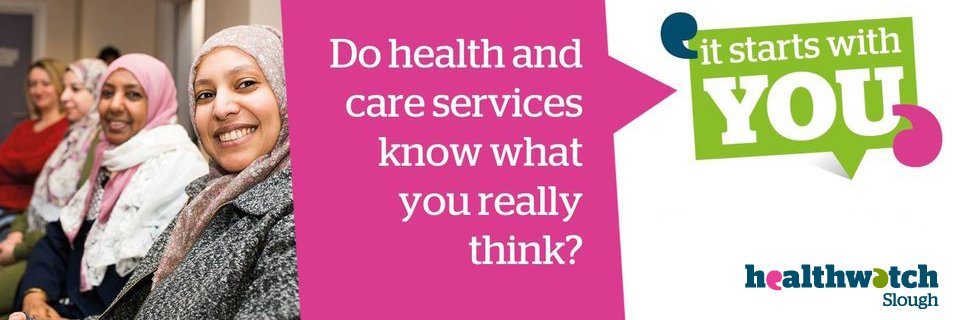 Healthwatch Slough banner
