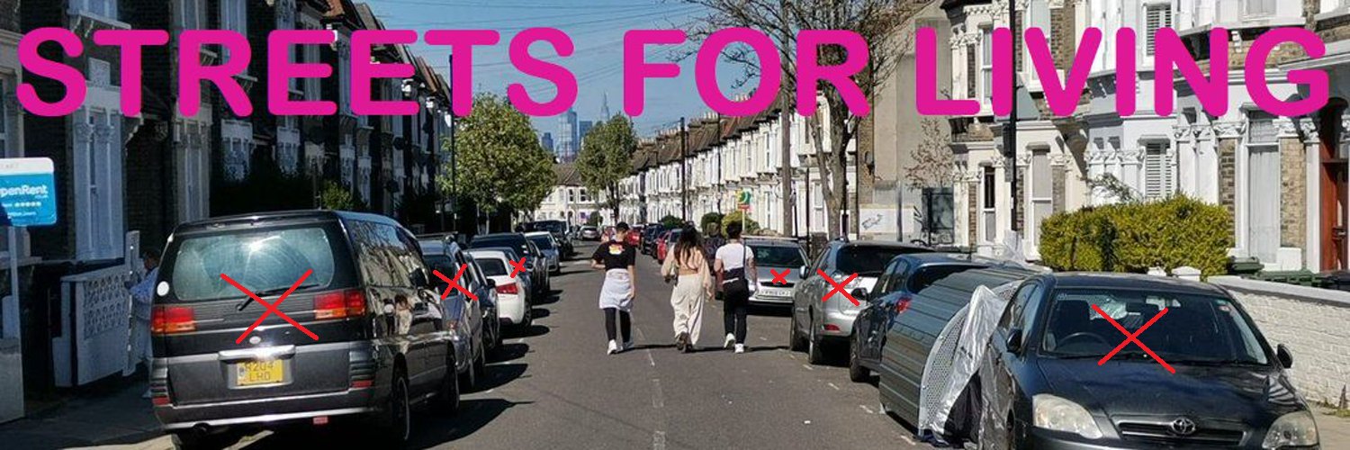 Lambeth Living Streets wants streets safe for all's banner